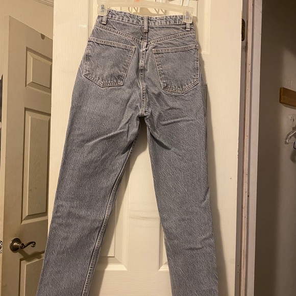 Zara Straight Leg High Rise Jeans - Picture 8 of 8